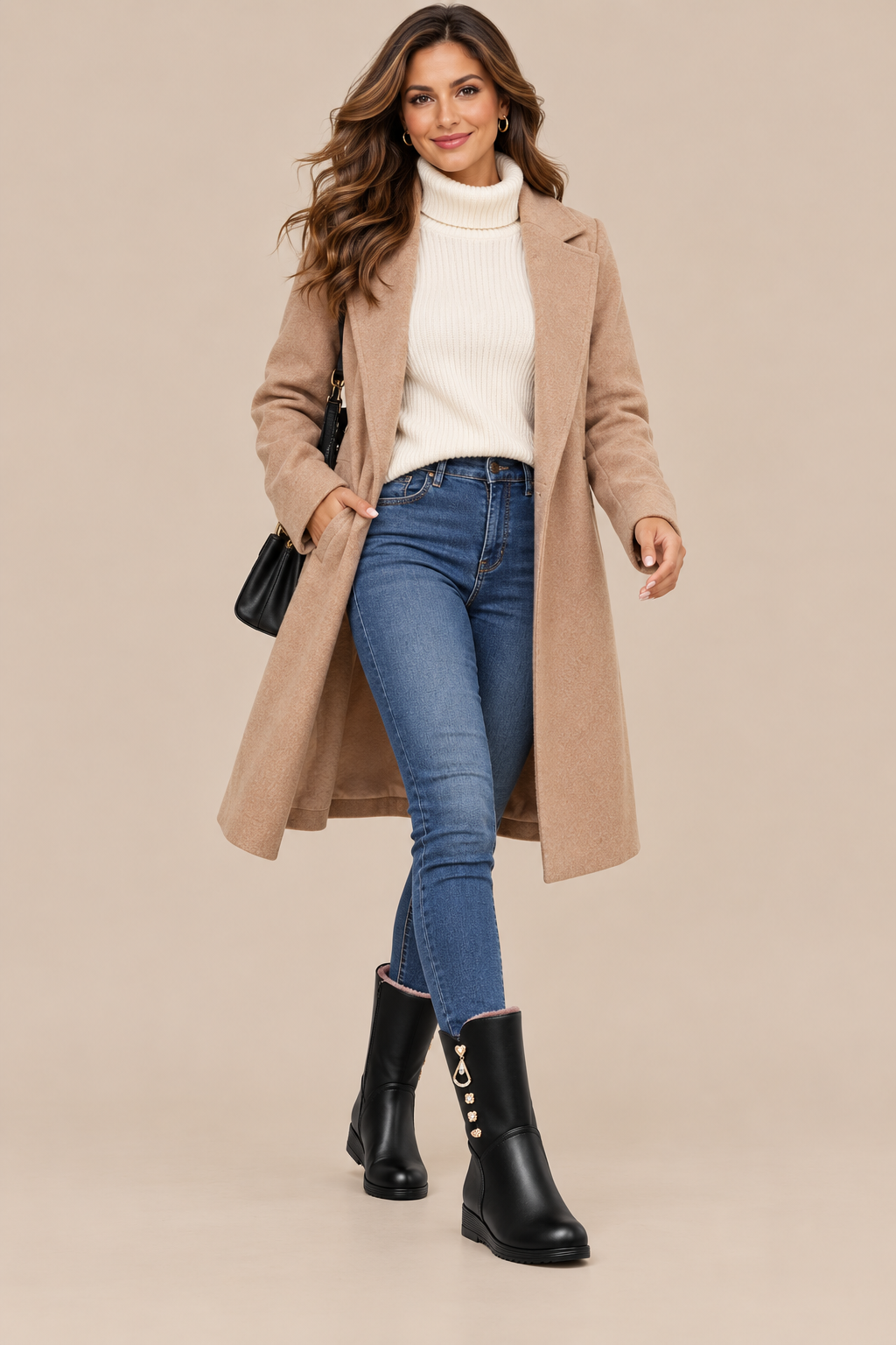 Leslie | Chelsea Boots Damen mit warmem Innenfutter