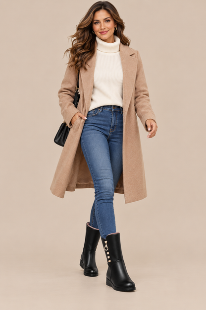 Leslie | Chelsea Boots Damen mit warmem Innenfutter