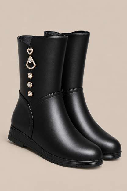 Leslie | Chelsea Boots Damen mit warmem Innenfutter