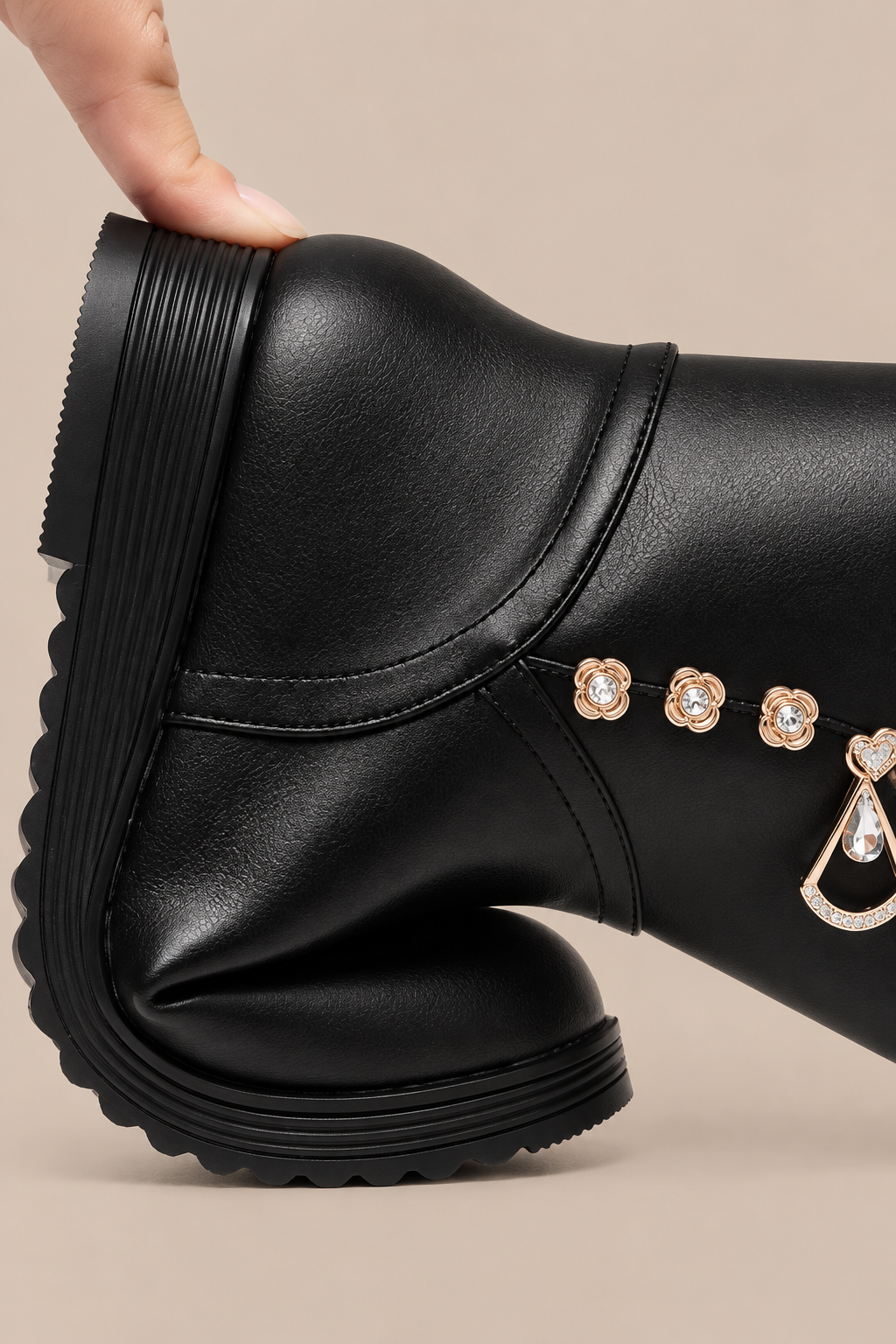 Leslie | Chelsea Boots Damen mit warmem Innenfutter