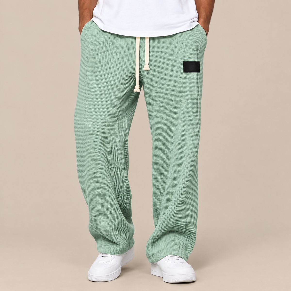 Levin | Cordhose Herren mit weitem Bein und Corduroy-Struktur