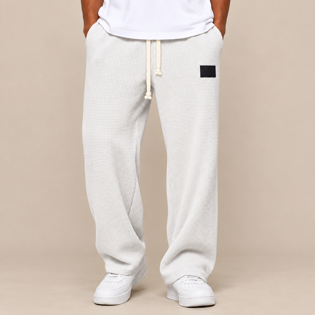 Levin | Cordhose Herren mit weitem Bein und Corduroy-Struktur