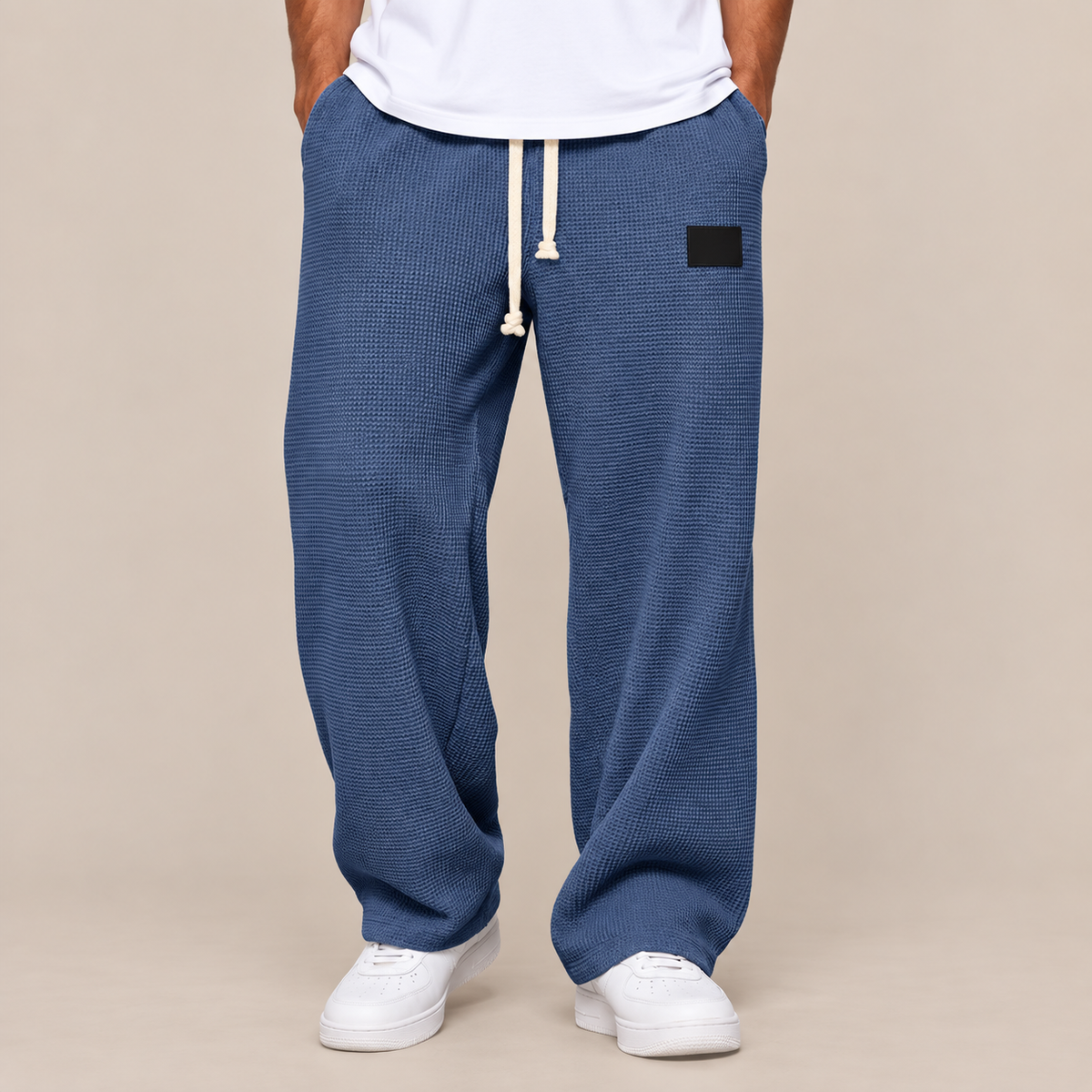 Levin | Cordhose Herren mit weitem Bein und Corduroy-Struktur