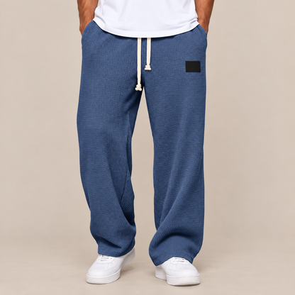 Levin | Cordhose Herren mit weitem Bein und Corduroy-Struktur