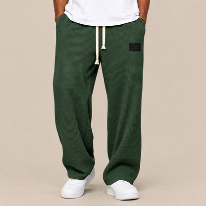 Levin | Cordhose Herren mit weitem Bein und Corduroy-Struktur