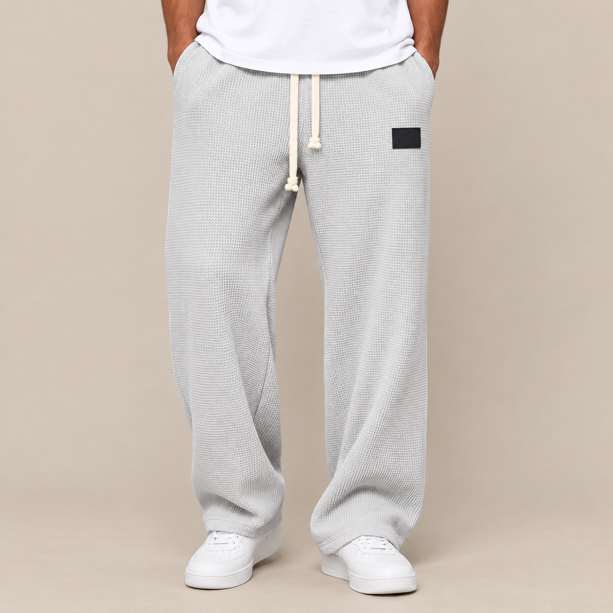 Levin | Cordhose Herren mit weitem Bein und Corduroy-Struktur