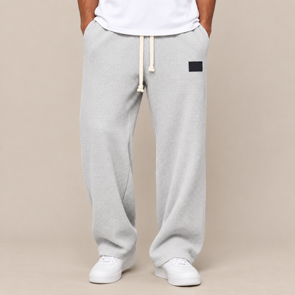 Levin | Cordhose Herren mit weitem Bein und Corduroy-Struktur