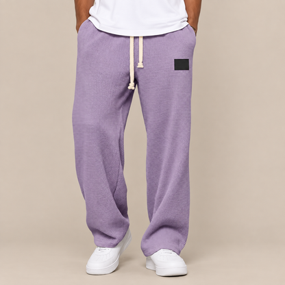 Levin | Cordhose Herren mit weitem Bein und Corduroy-Struktur