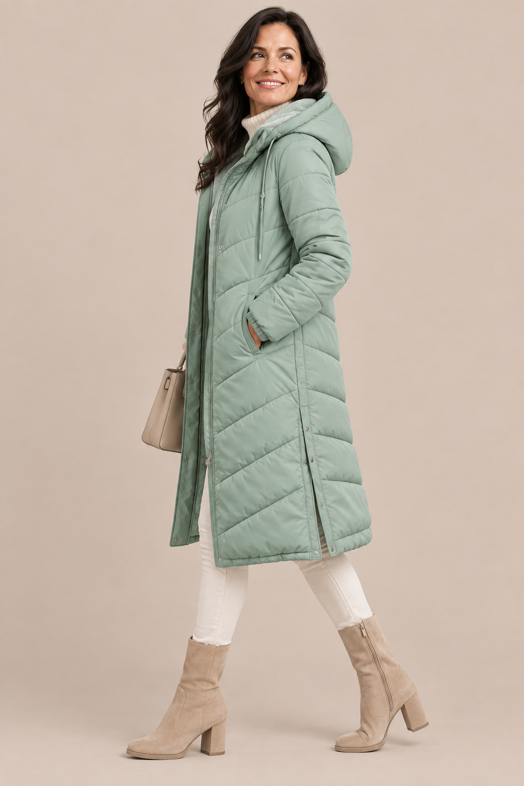 Lizbeth | Winterjacke lange Winterjacke für Damen