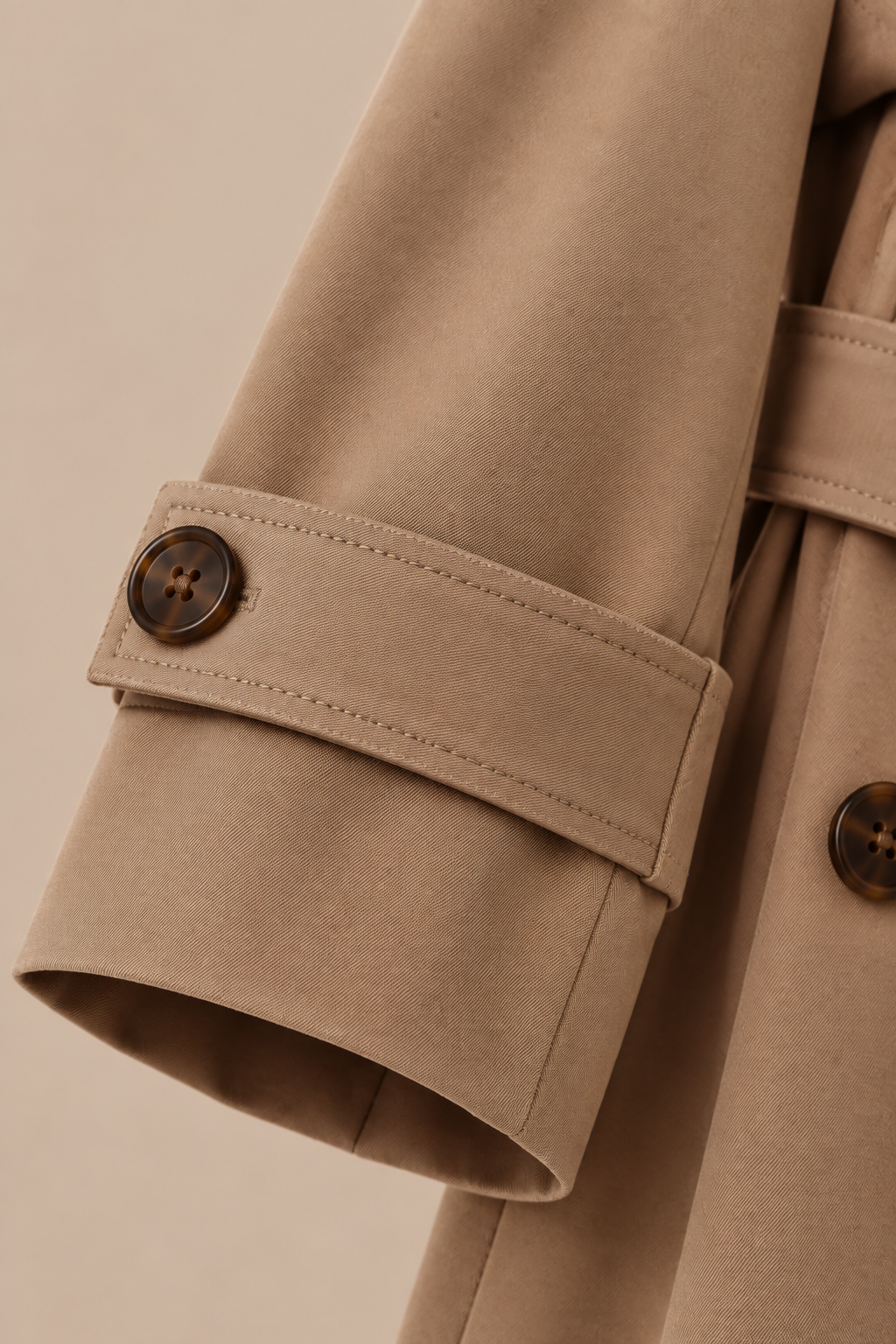 Lorelia | Trenchcoat Damen Lang mit Bindegürtel