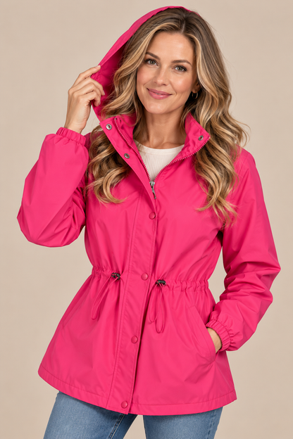Loreva | Regenjacke mit verstellbarer Taille