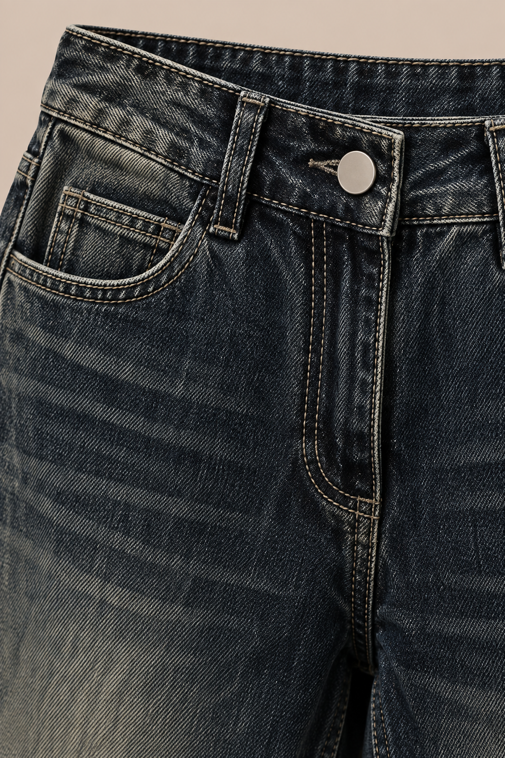 Louraine | Jeans Damen mit weitem Bein und hoher Taille