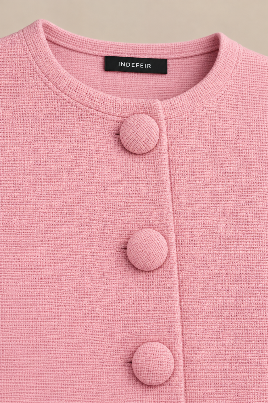 Lucilla | Cardigan Damen Kurzarm mit grossen Knöpfen