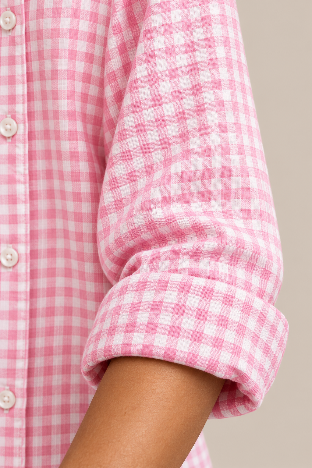 Lumera | Klassisch Karierte Damenbluse Mit Langen Ärmeln