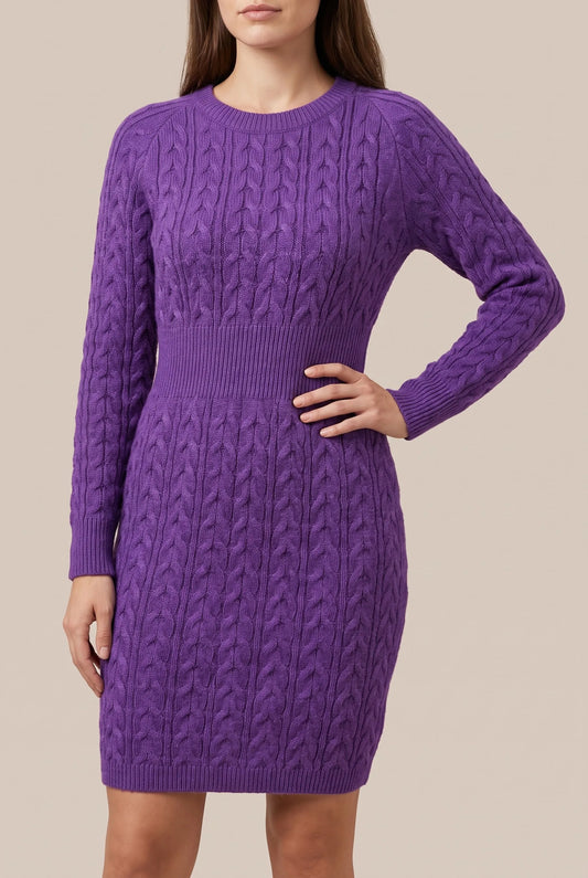 Lumora | Kurzes Strickkleid Für Damen