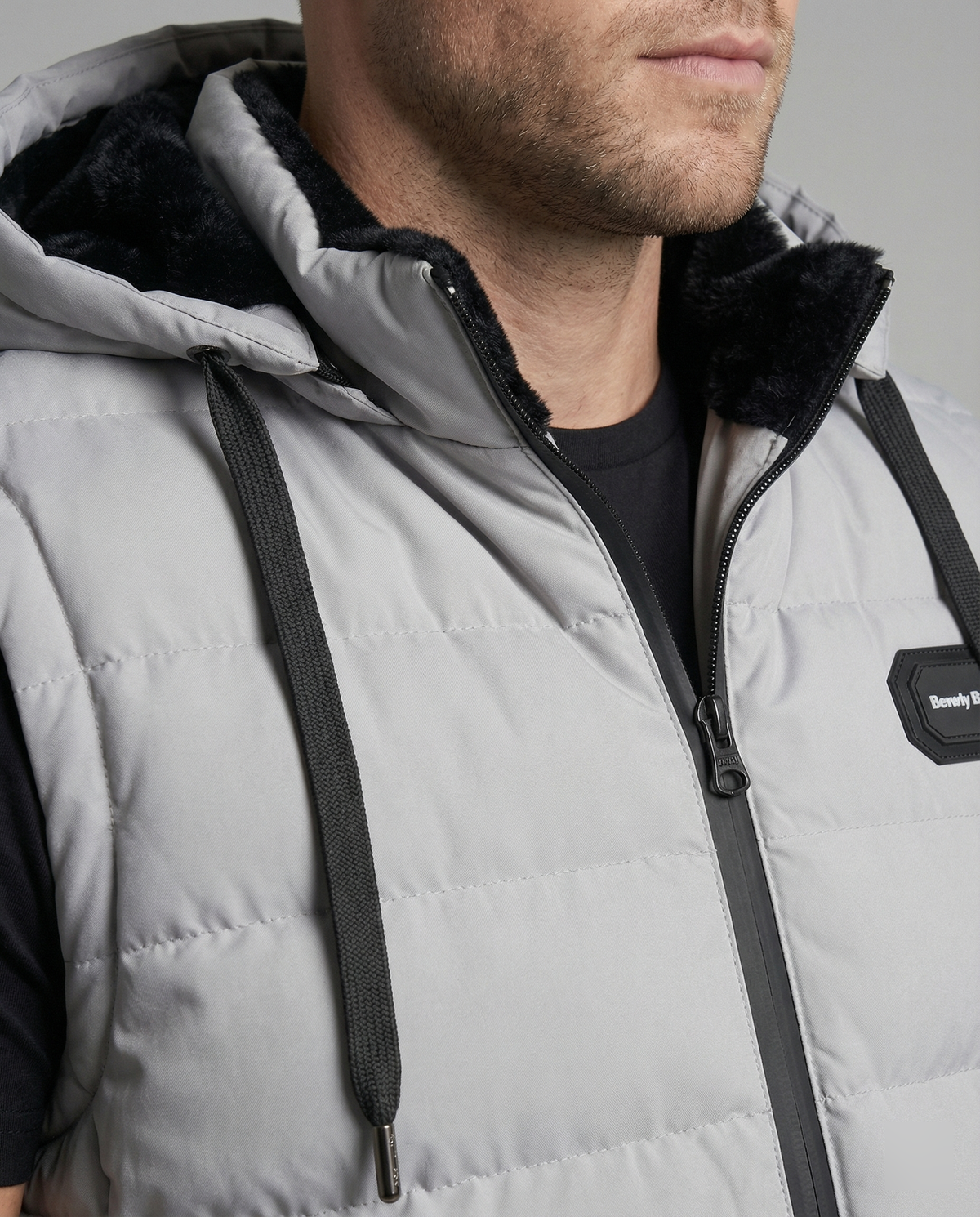 Luno | Elegante Steppweste mit Kapuze für Freizeitlooks