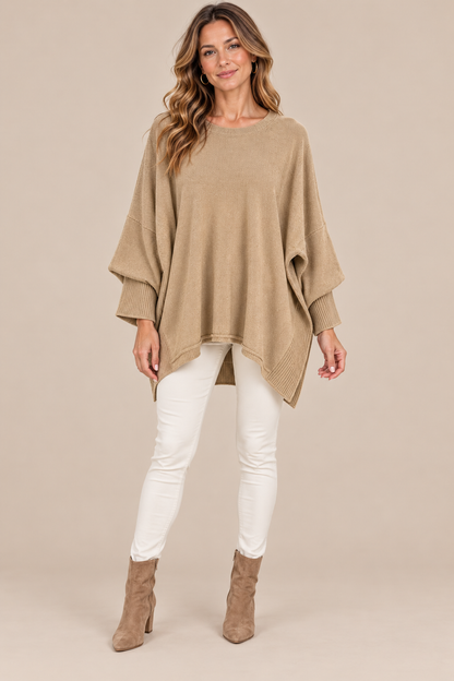 Mabel | Wollpullover Damen mit lockerem Oversize-Schnitt