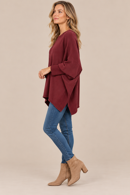Mabel | Wollpullover Damen mit lockerem Oversize-Schnitt