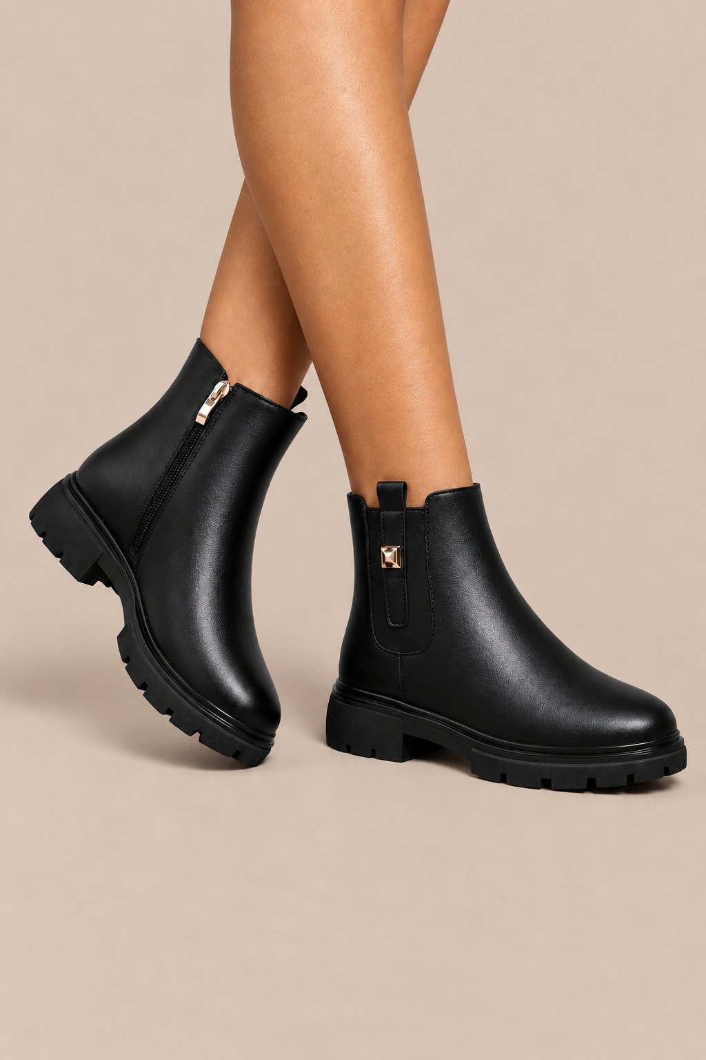 Maelissa | Chelsea Boots Damen mit warmem Innenfutter