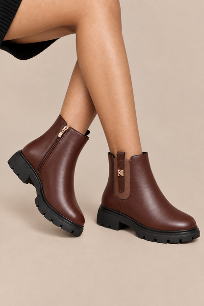 Maelissa | Chelsea Boots Damen mit warmem Innenfutter