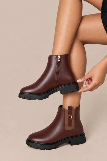 Maelissa | Chelsea Boots Damen mit warmem Innenfutter