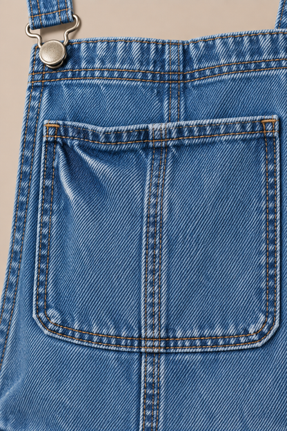Maica | Lässige Denim-Latzhose für Damen