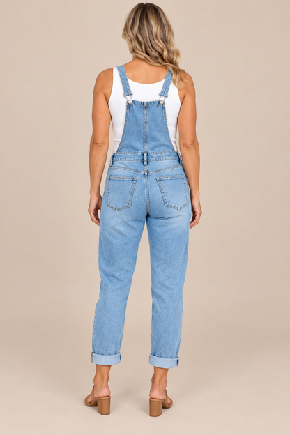 Maica | Lässige Denim-Latzhose für Damen