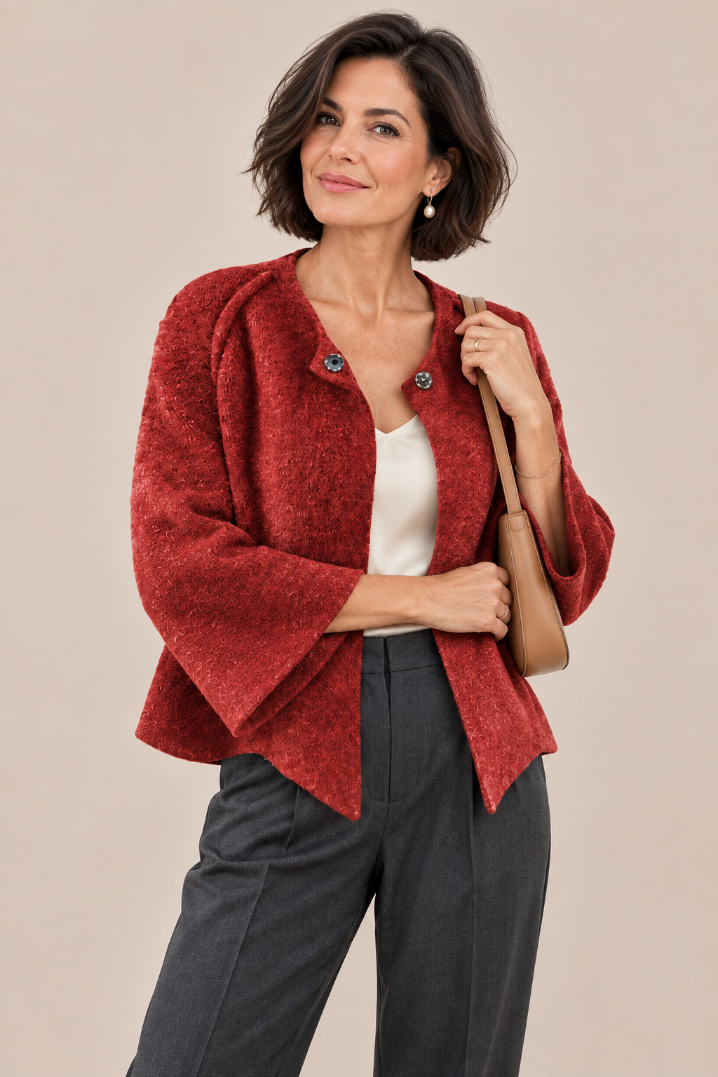 Marielle | Herbstjacke für Damen mit elegantem Kurzschnitt