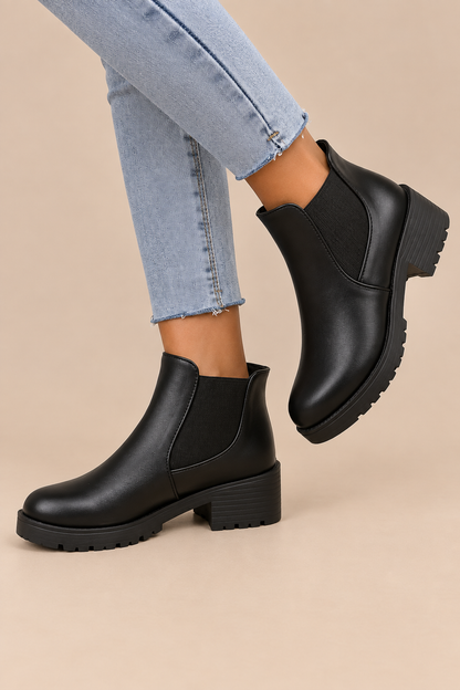 Marina | Chelsea Boots Damen mit elastischen Seiteneinsätzen