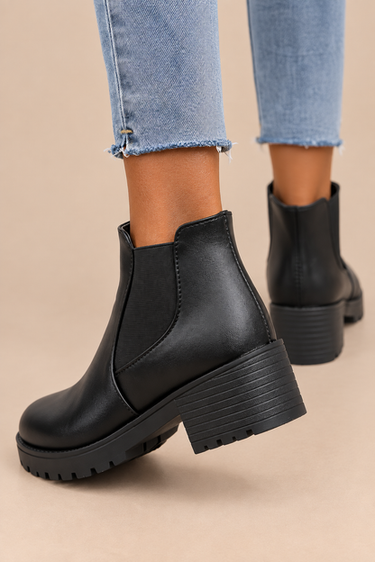 Marina | Chelsea Boots Damen mit elastischen Seiteneinsätzen