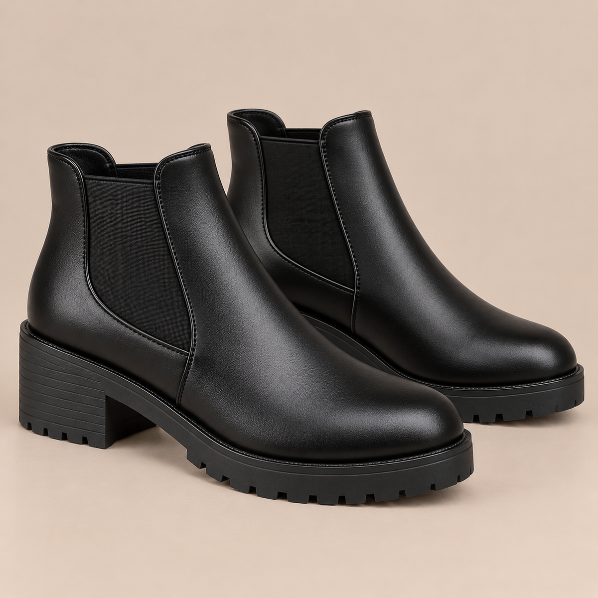 Marina | Chelsea Boots Damen mit elastischen Seiteneinsätzen