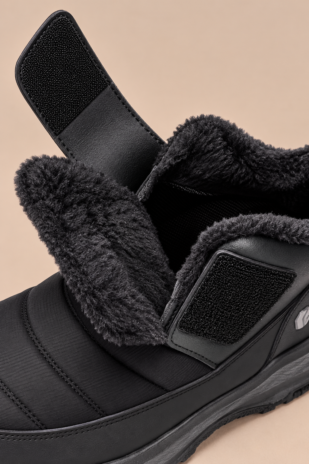 Martin | Winterstiefel Herren mit Klettverschluss und warmem Futter