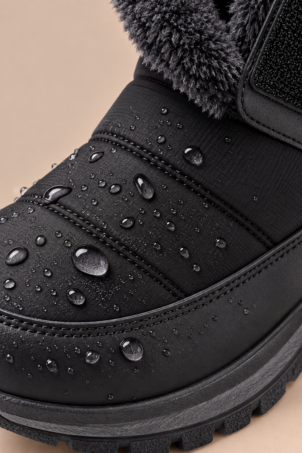 Martin | Winterstiefel Herren mit Klettverschluss und warmem Futter
