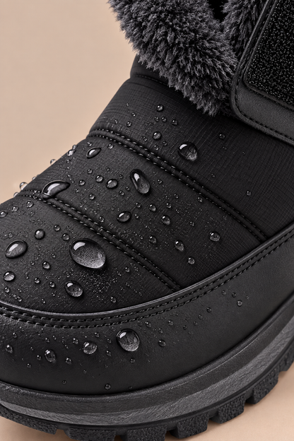 Martin | Winterstiefel Herren mit Klettverschluss und warmem Futter