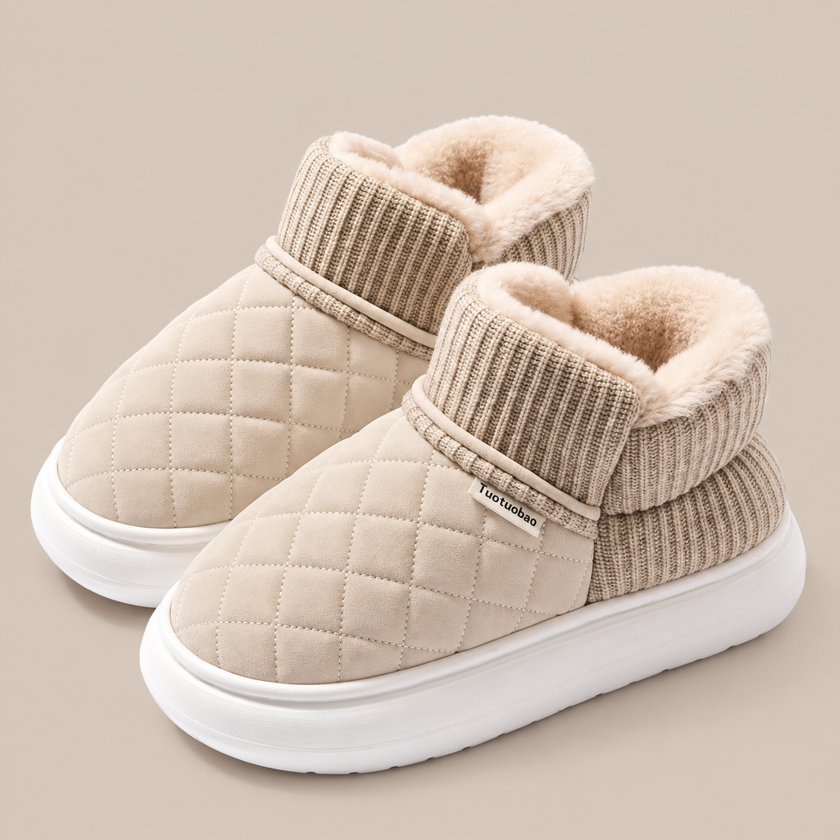 Marvin | Winter Boots Men mit Steppdesign und warmem Futter