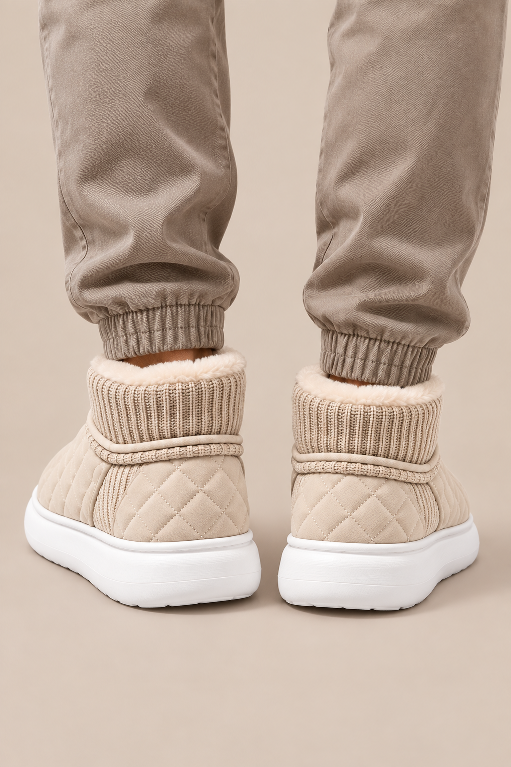 Marvin | Winter Boots Men mit Steppdesign und warmem Futter