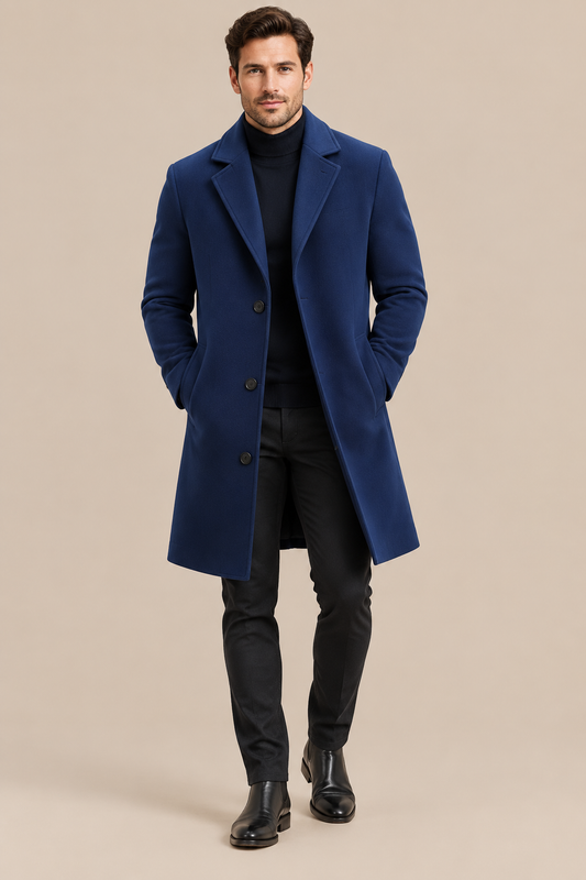 Matteo | Trenchcoat Herren mit Reverskragen