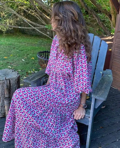 Maxi Kleid Damen | Boho-Design & Fließende Eleganz