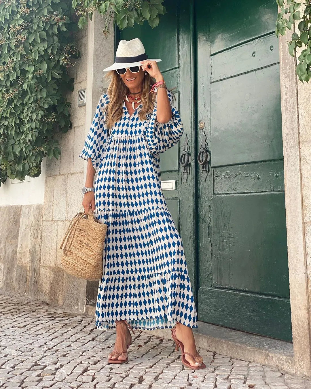 Maxi Kleid Damen | Boho-Design & Fließende Eleganz