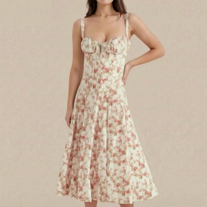 Meadia | Ärmelloses Midikleid