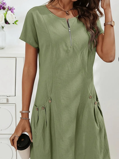Midi Kleid Damen | Lässig & Alltäglich