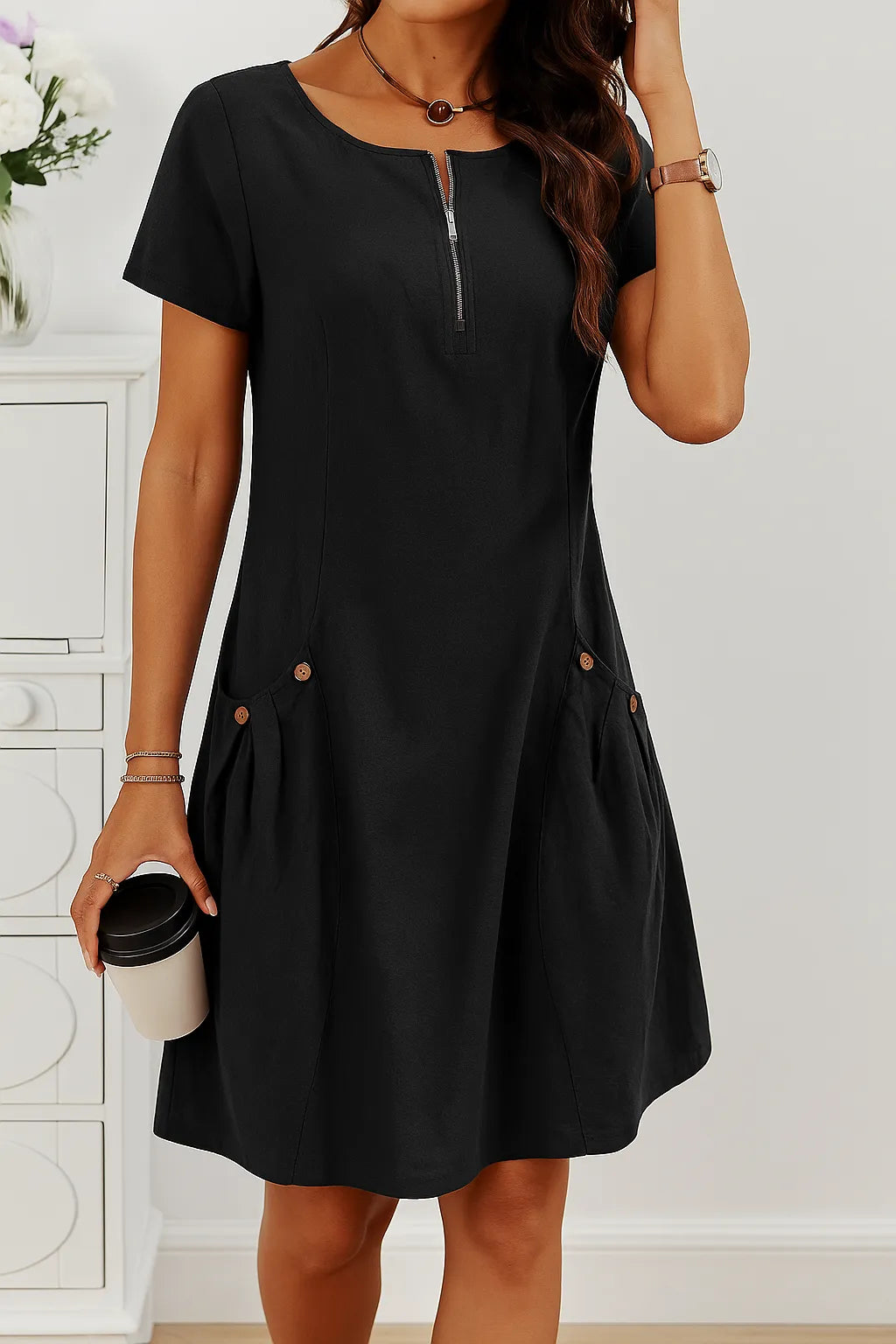 Midi Kleid Damen | Lässig & Alltäglich