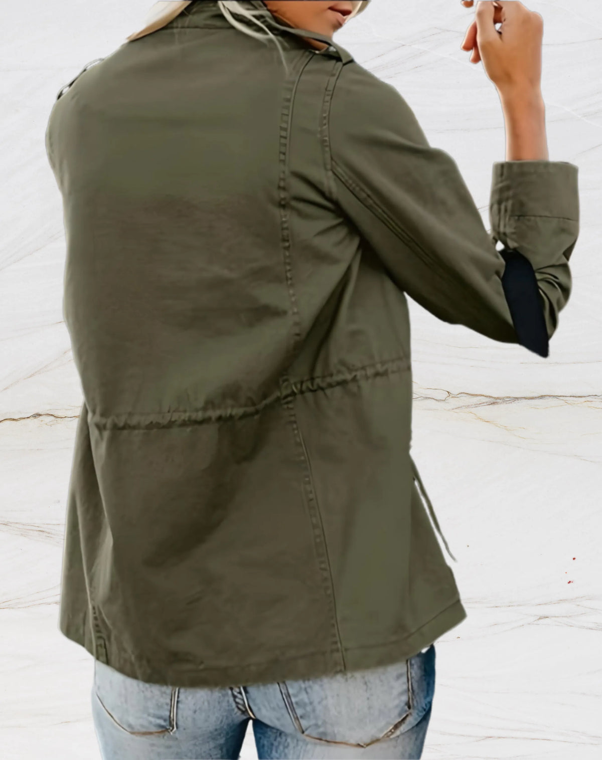 Nicole | Damen Sportliche Herbstjacke mit Taschen