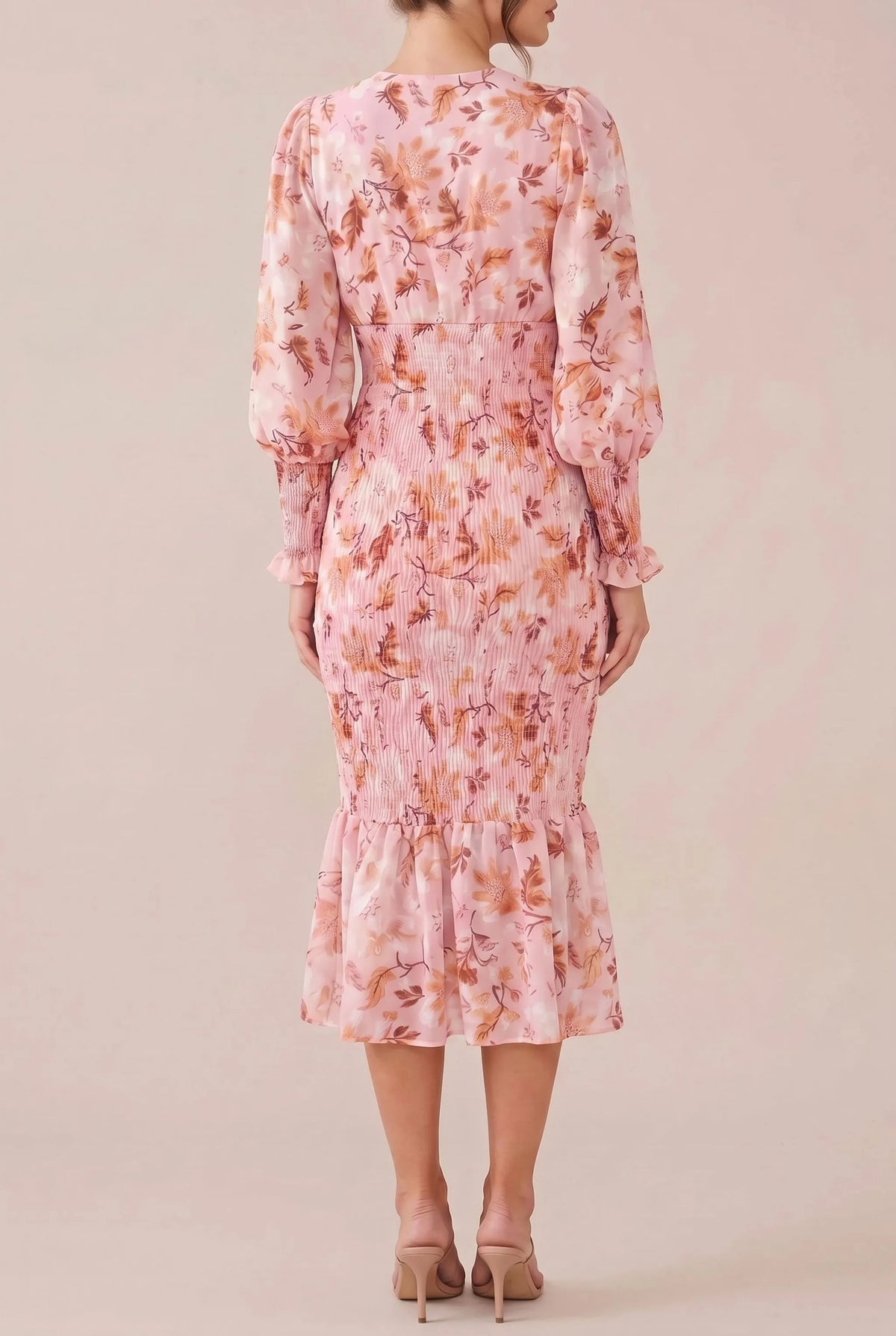 Milyris | Figurbetontes Midikleid