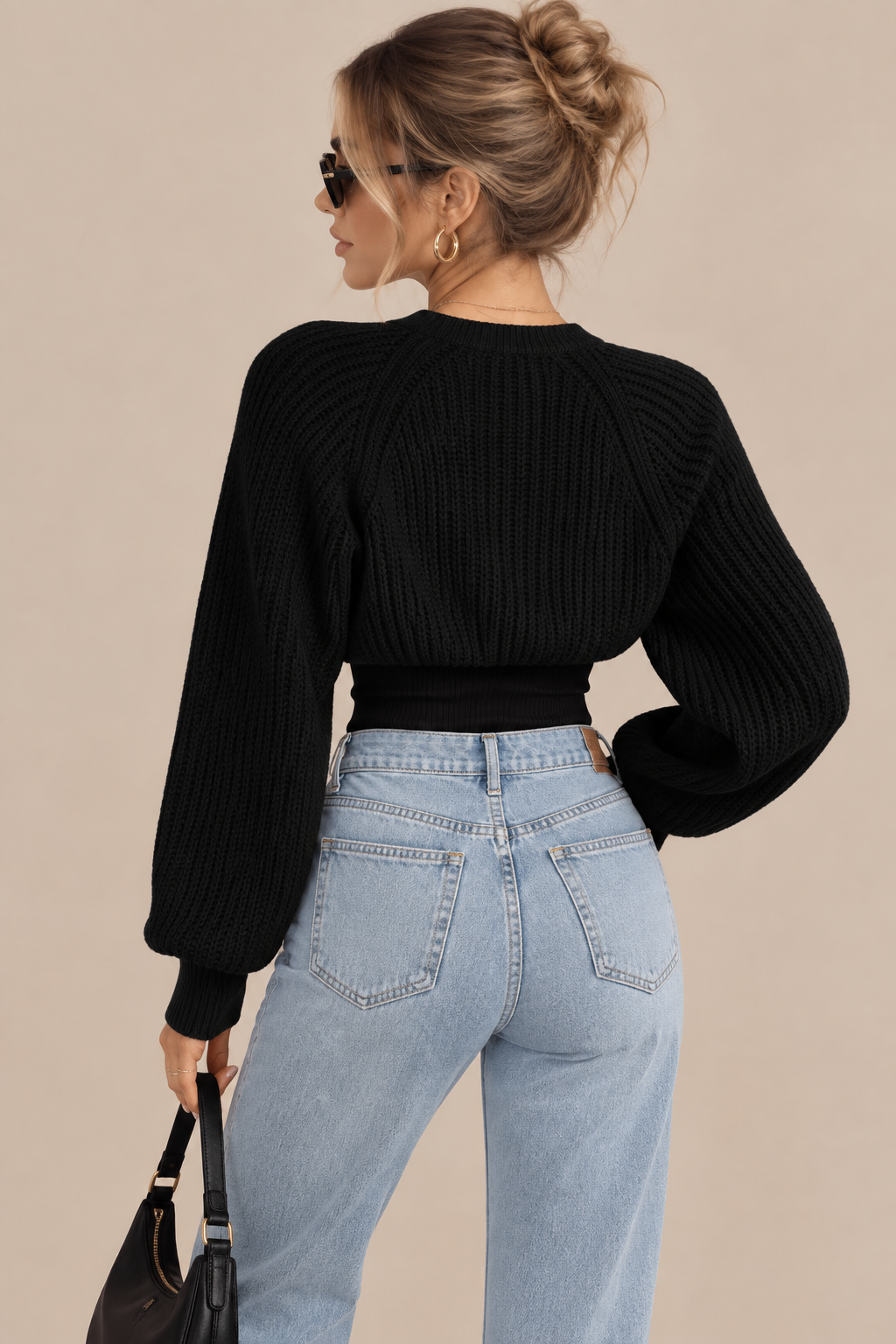 Nancy | Cardigan Damen in kurzer Bolero-Form