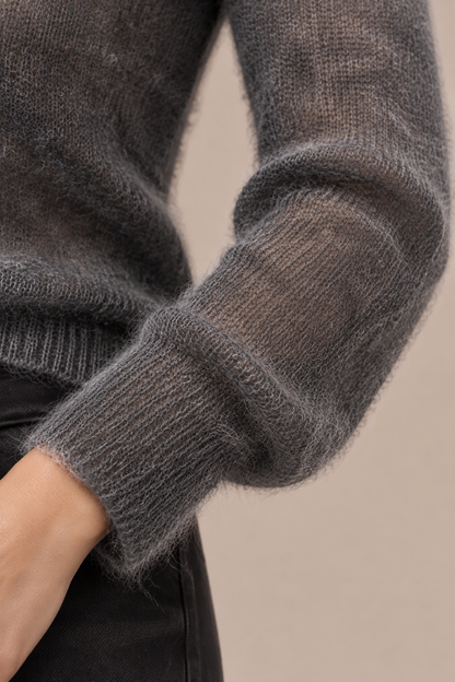 Nelia | Strickpullover Damen mit feiner Strickstruktur
