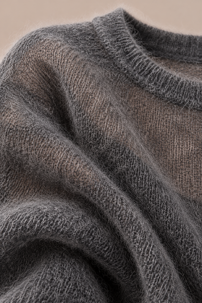 Nelia | Strickpullover Damen mit feiner Strickstruktur