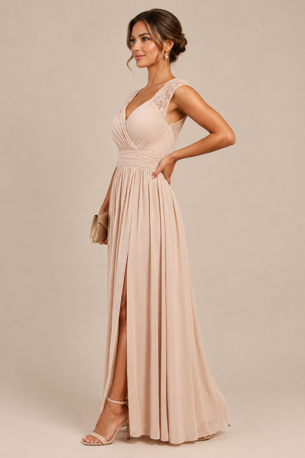 Novani | Bodenlanges Elegantes Abendkleid