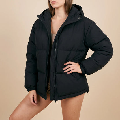 Nuvion | Lässige Steppjacke Mit Kapuze