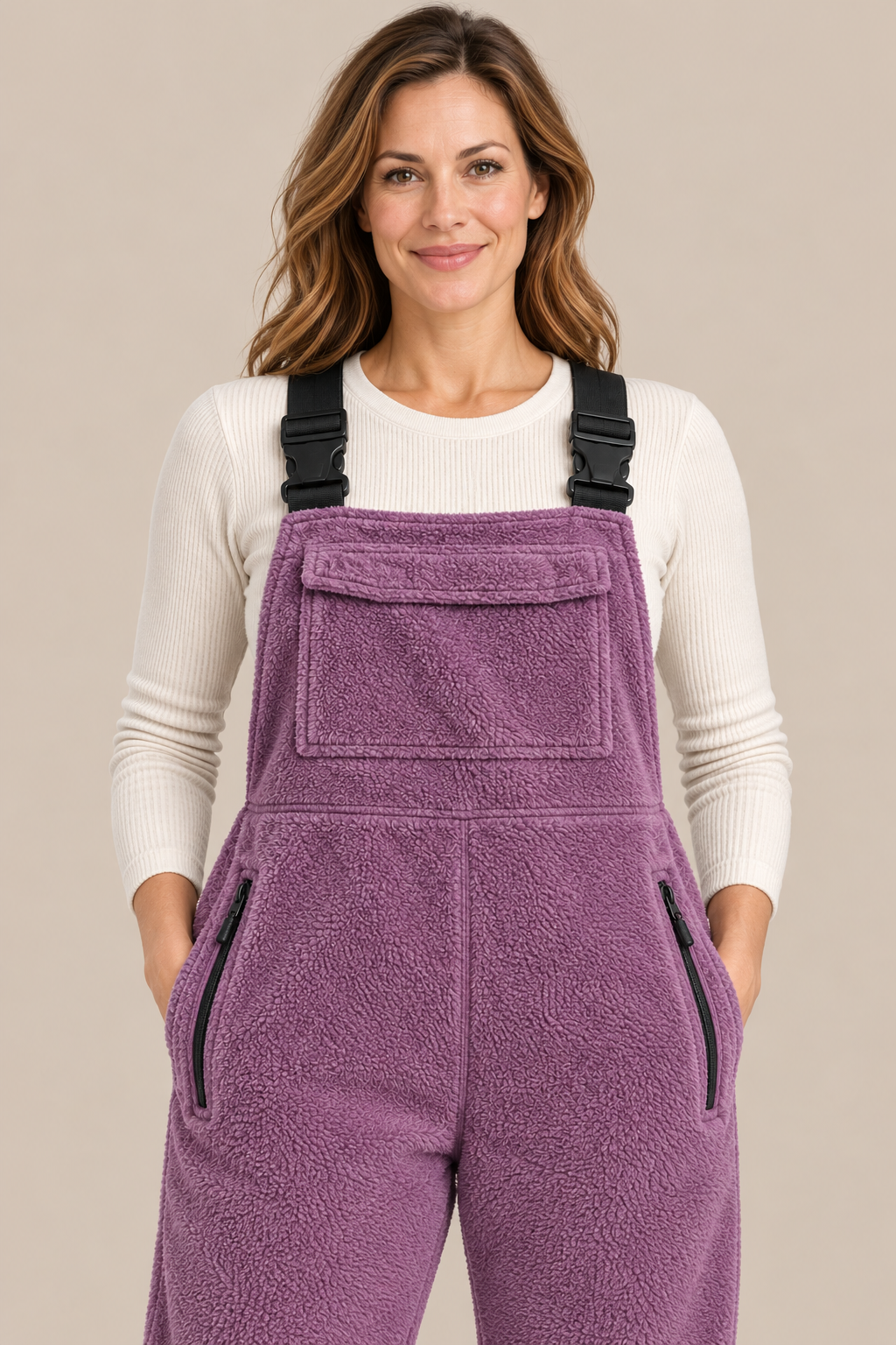 Ofelia | Weiche Latzhose für Damen